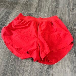 Red CRZ YOGA Women's Shorts